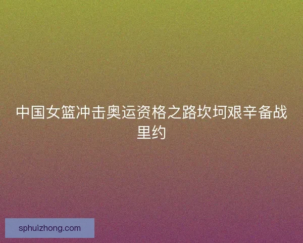 中国女篮冲击奥运资格之路坎坷艰辛备战里约